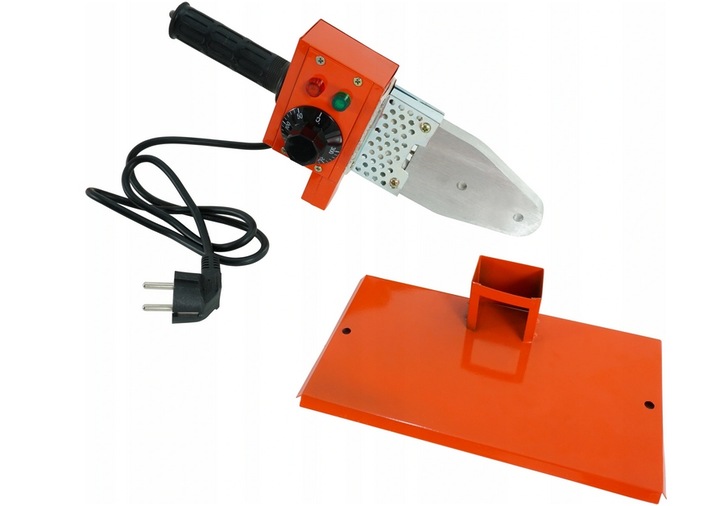 ZGRZEWARKA POLIFUZYJNA DO ZGRZEWANIA RUR PP PCV 800W MOCNA + MATRYCE