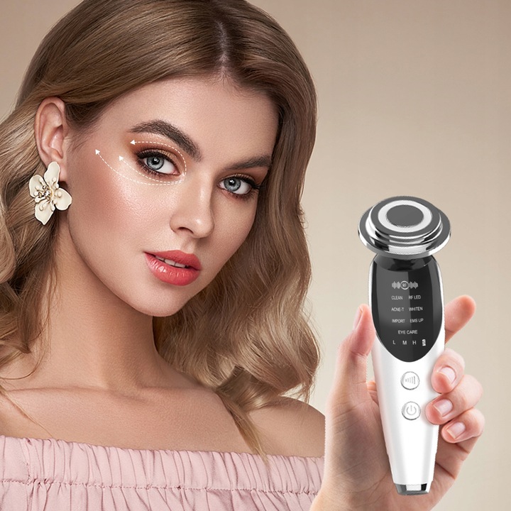 FOONNUN BEZIGŁOWA MASAŻER EMS TWARZY LIFTING 7w1 URZĄDZENIE DO MASAŻU