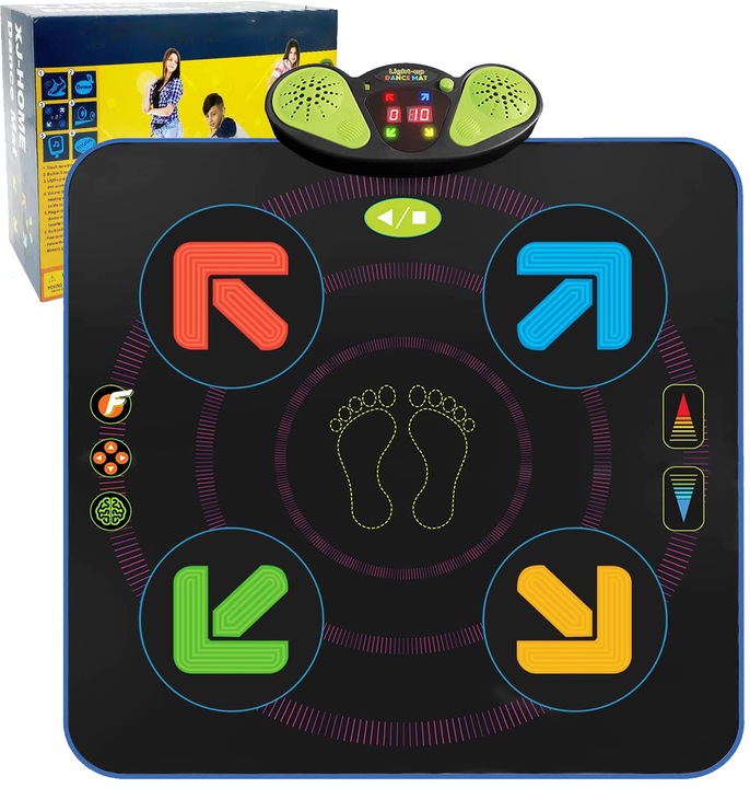 MATA MUZYCZNA TAŃCZENIA PIANINKO GRA TANECZNA MATA DO TAŃCA DLA DZIECI