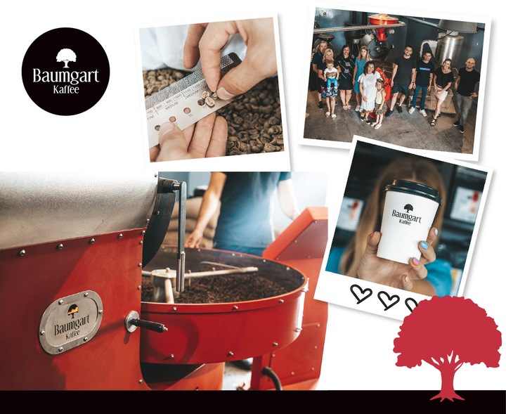 Kawa mielona smakowa PIECZONE JABŁKO 200g Baumgart