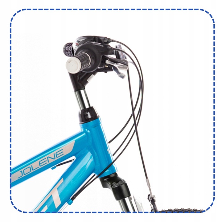 ROWER GÓRSKI MTB ROMET JOLENE 24" SHIMANO OŚWIETLENIE STOPKA GRATIS