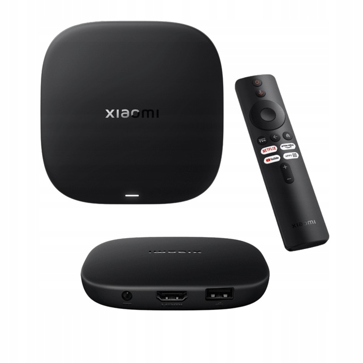 Xiaomi smart TV Box S 3 Generacji 4K UHD 32GB Wi-Fi 6 Google TV