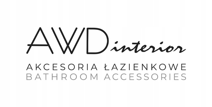 AWD Interior SREBRNY STOJAK NA PAPIER TOALETOWY UCHWYT ŁAZIENKOWY 1615
