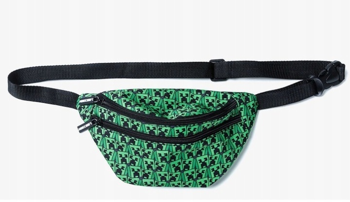 nerka MINECRAFT saszetka regulowany pas CREEPER