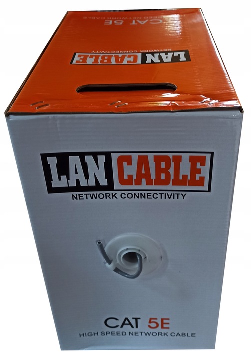 KABEL SIECIOWY UTP KAT 5E 100 m SKRĘTKA EUROKOMP