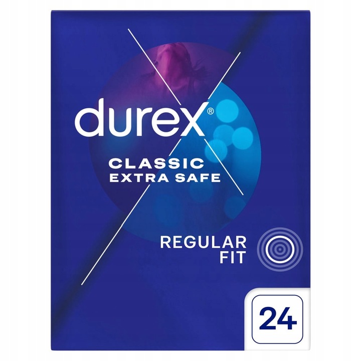 Prezerwatywy Durex EXTRA SAFE pogrubione nawilżane bezpieczne 24 szt.