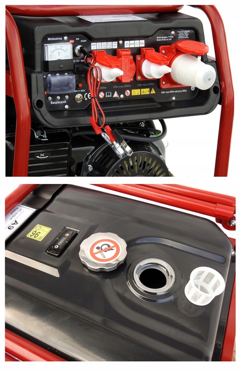 PROFESJONALNY AGREGAT PRĄDOTWÓRCZY 11,8kW ELSTART AVR+ MIEDŹ STOJAN