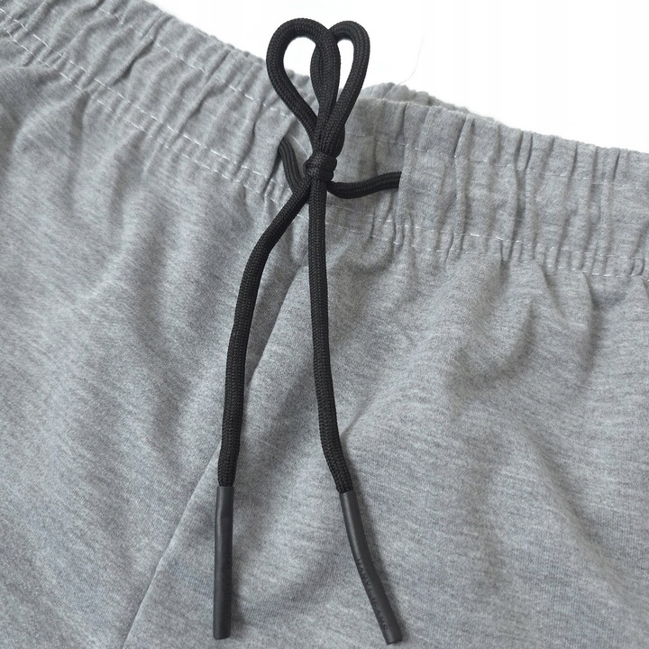 KRÓTKIE SPODENKI męskie DRESOWE z KIESZENIAMI na ZAMEK dresy szorty, r. 4XL