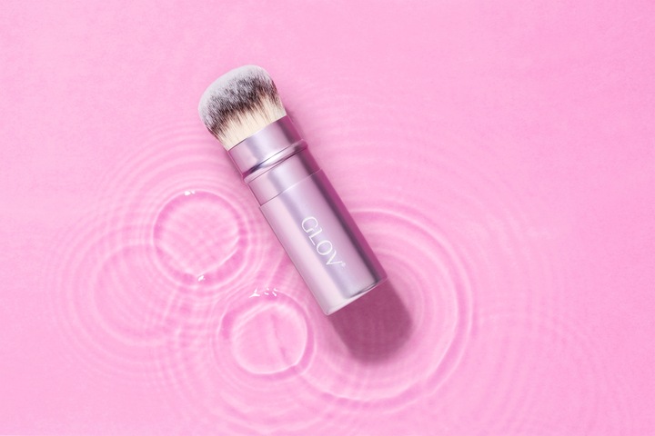 GLOV Pędzel do makijażu, idealny do konturowania i bronzera, kompaktowy