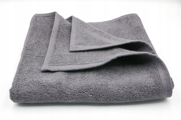 RĘCZNIK KĄPIELOWY DUŻY RĘCZNIK HOTELOWY BAWEŁNIANY GRUBY 906 SZARY