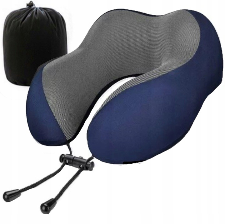 PODUSZKA PODRÓŻNA ROGAL 3D MEMORY TURYSTYCZNA NA SZYJĘ ZAGŁÓWEK KARK TORBA