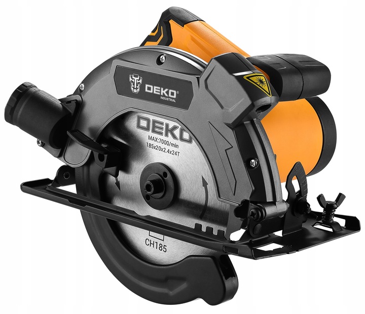 PIŁA TARCZOWA PRZECINARKA PILARKA RĘCZNA DO DREWNA 1600W TARCZA 185MM