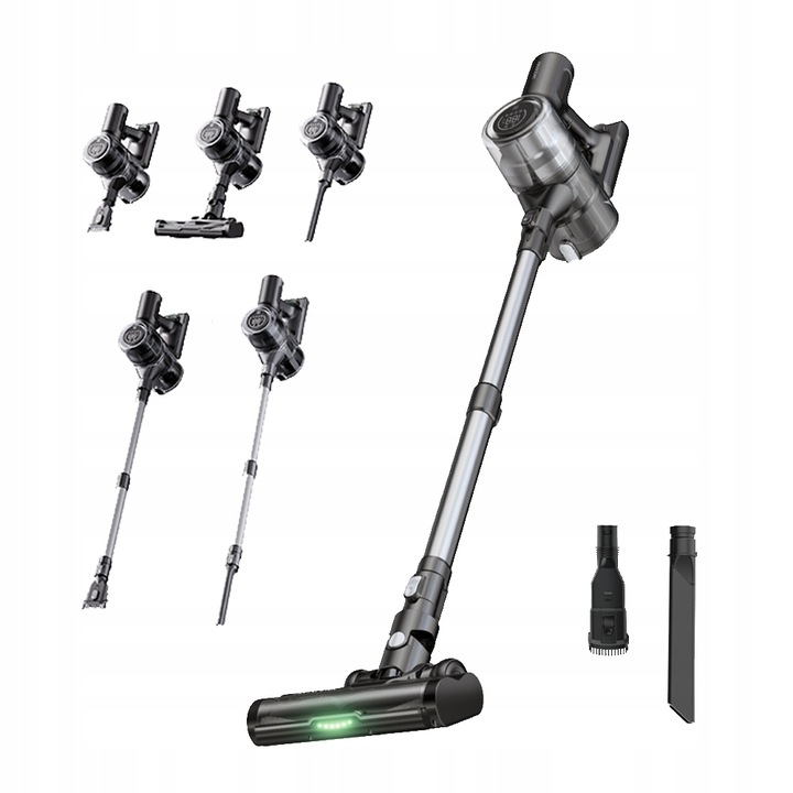 PROSCENIC P13/P12 Odkurzacz pionowy bezprzewodowy 6w1 400W 1,2L LED NOWOŚĆ