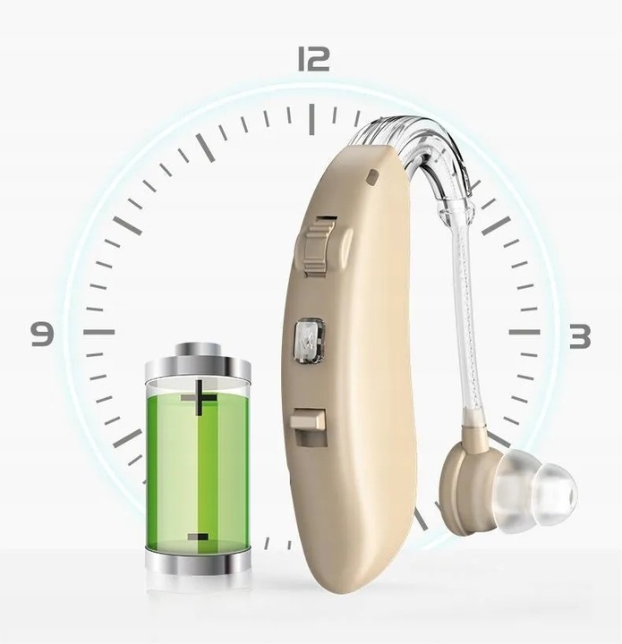 APARAT SŁUCHOWY CERTYFIKOWANY AKUMULATOR WZMACNIACZ SŁUCHU LANDMED