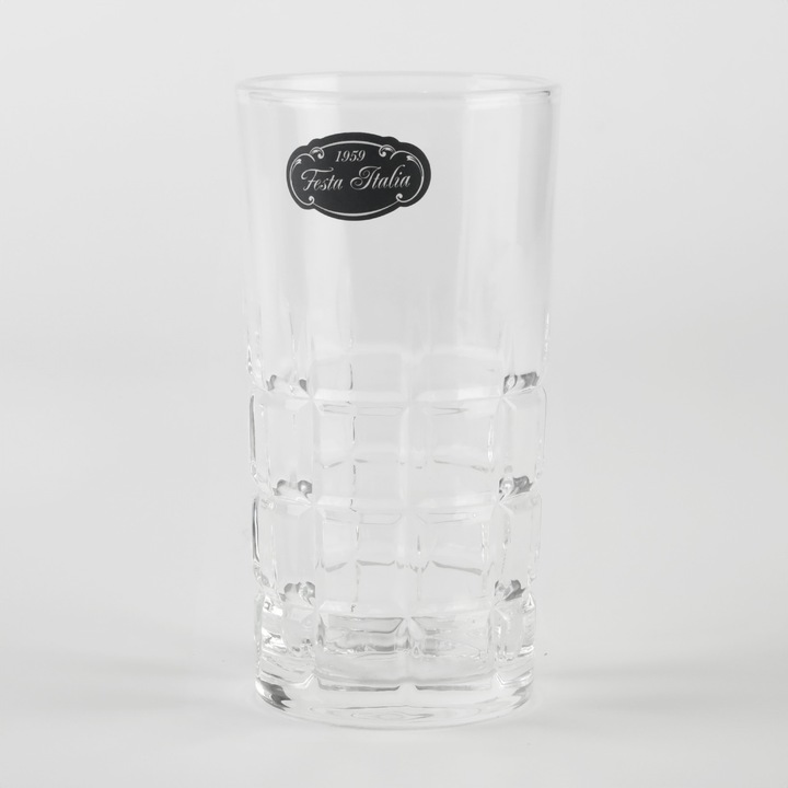 KPL SZKLANKI DO DRINKÓW NAPOJÓW UNIWERSALNE GRUBE SZKŁO ZESTAW 6 SZT 340 ML