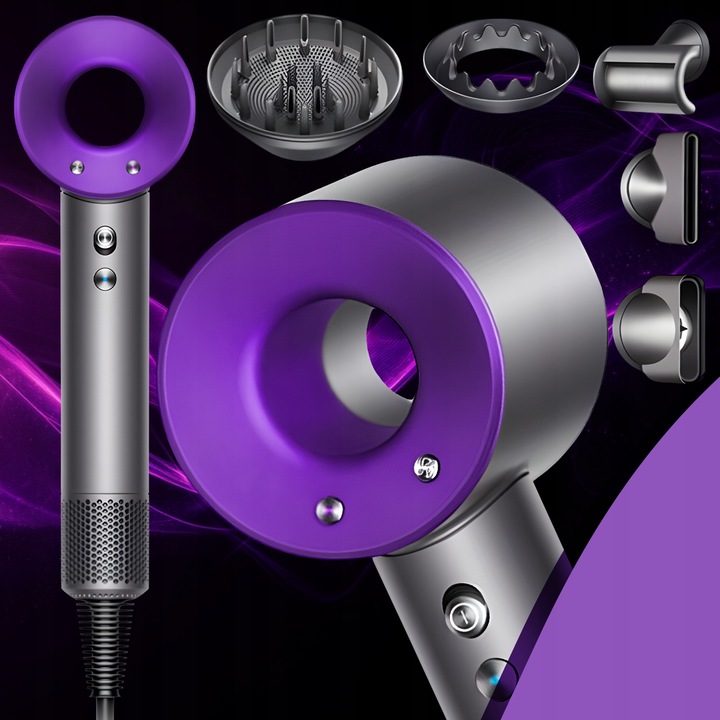 SUSZARKA DO WŁOSÓW Z JONIZACJĄ 5W1 3 PRĘDKOŚCI 1600W PREZENT POD