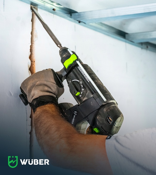 WIERTARKA MŁOTOWIERTARKA 1000 W AKUMULATOROWA 2 J MŁOT UDAROWY MOCNA