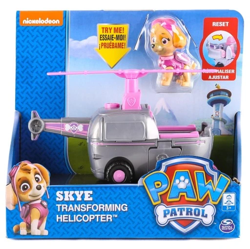 PSI PATROL TRANSFORMUJĄCY HELIKOPTER FIGURKA SKYE