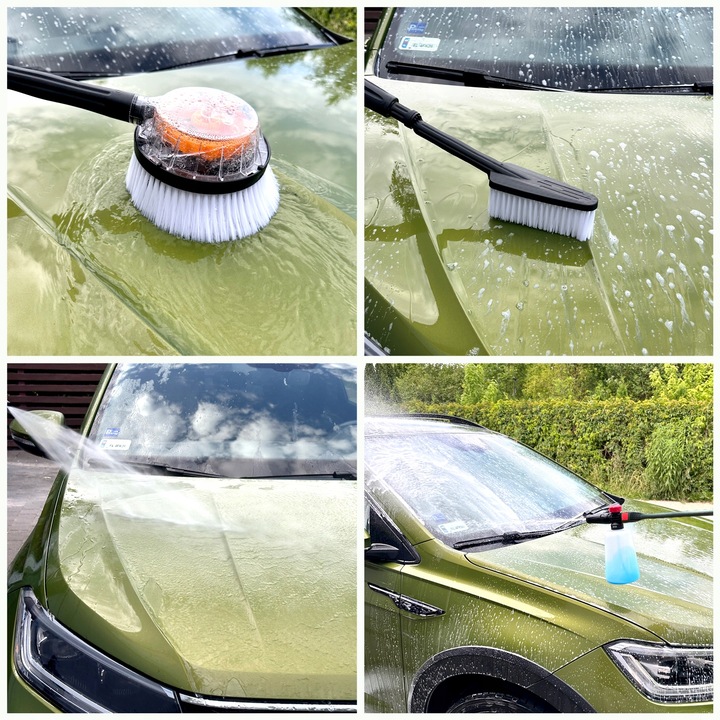 MOCNA MYJKA CIŚNIENIOWA 180bar POMPA ALUMINIOWA 2400W TURBO L8 +