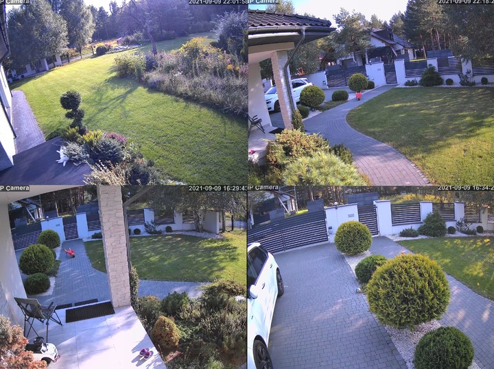 OBROTOWA KAMERA ZEWNĘTRZNA IP WIFI 3X ZOOM 5MPx 2K