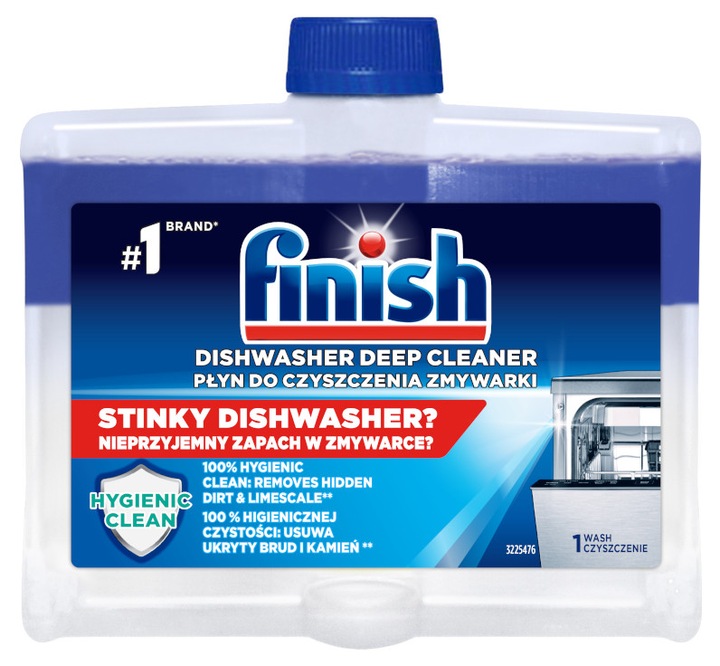 Zestaw Finish do zmywarki Sól 1,5 kg + Nabłyszczacz 400 ml + Czyścik