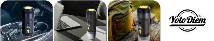 PRZENOŚNY EKSPRES DO KAWY 125W 3W1 Turystyczny Bezprzewodowy