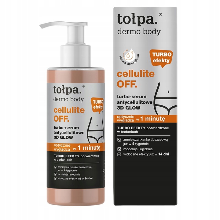 Tołpa Turbo-serum antycellulitowe do ciała 3D na dzień 250ml