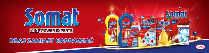 Somat Sól do zmywarki większa wydajność 2x 1,5kg