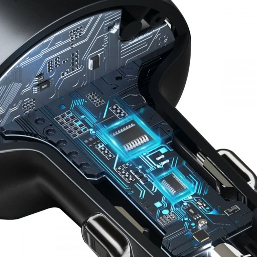 BASEUS ŁADOWARKA TRANSMITER FM BLUETOOTH 5.0 QC3