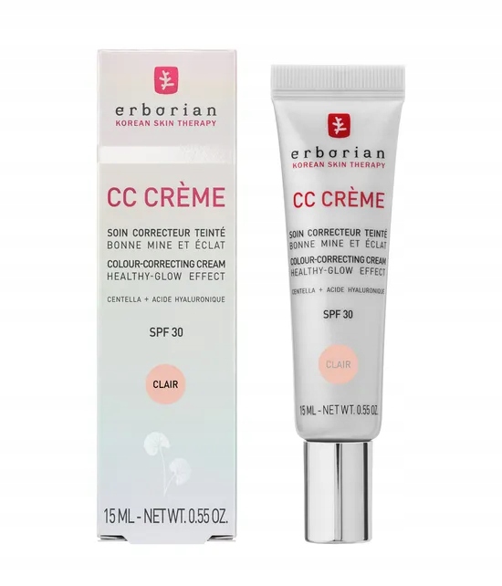 Erborian CC Creme Clair SPF 30 nowa wersja 15 ml