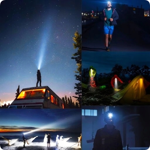 LATARKA CZOŁOWA LED ZOOM XML-T6 CREE LAMPKA CZOŁÓWKA MEGA MOCNA NIEZAWODNA