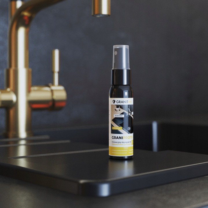 IMPREGNAT do zlewozmywaków GRANITOWYCH pielęgnacja nabłyszcza GRANIPROTECT