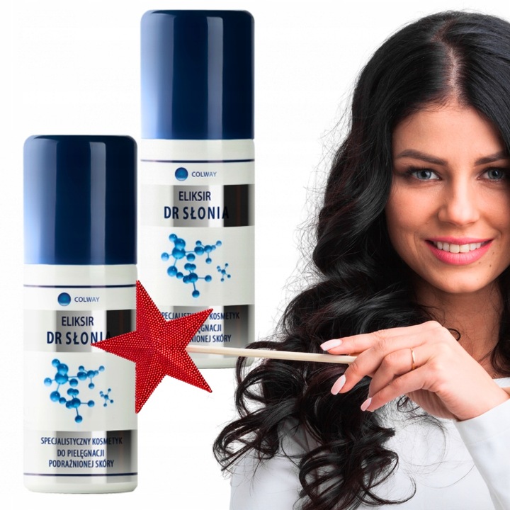 2x Eliksir Dr Słonia COLWAY 75 ml Nanosrebro