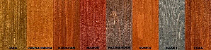 IMPREGNAT farba do drewna z WOSKAMI 5l 8 kolorów! polski producent