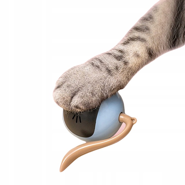 Interaktywna automatyczna piłka dla kota usb I214