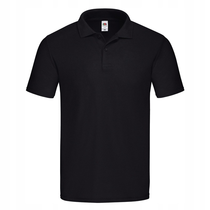 KOSZULKA POLO ORIGINAL FRUIT OF THE LOOM Black L