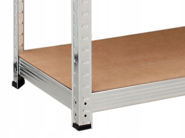 REGAŁ MAGAZYNOWY GARAŻOWY METALOWY WARSZTATOWY OCYNK 2W1 MDF 150cm