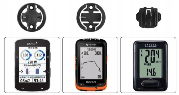 ALUMINIOWY UCHWYT NA MOSTEK GARMIN BRYTON CATEYE