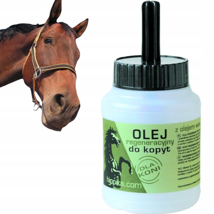 Olej regeneracyjny do kopyt z olejem wawrzynowym dla koni 450ml XXL NAWILŻA