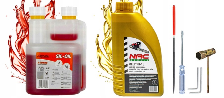 PIŁA spalinowa ALU karter pilarka Łańcuchowa 5,7km 58cm3 2x