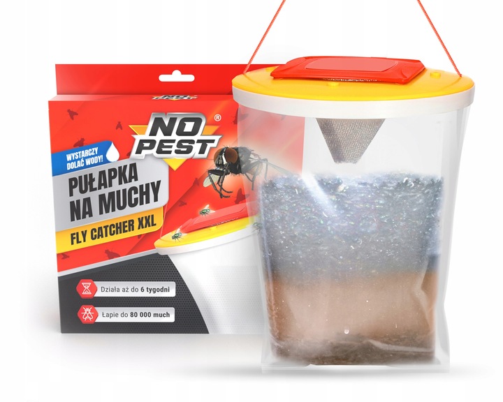 ŚRODEK WOREK PUŁAPKA NA MUCHY KOMARY OSY MESZKI NO PEST FLY CATCHER (3 SZT)