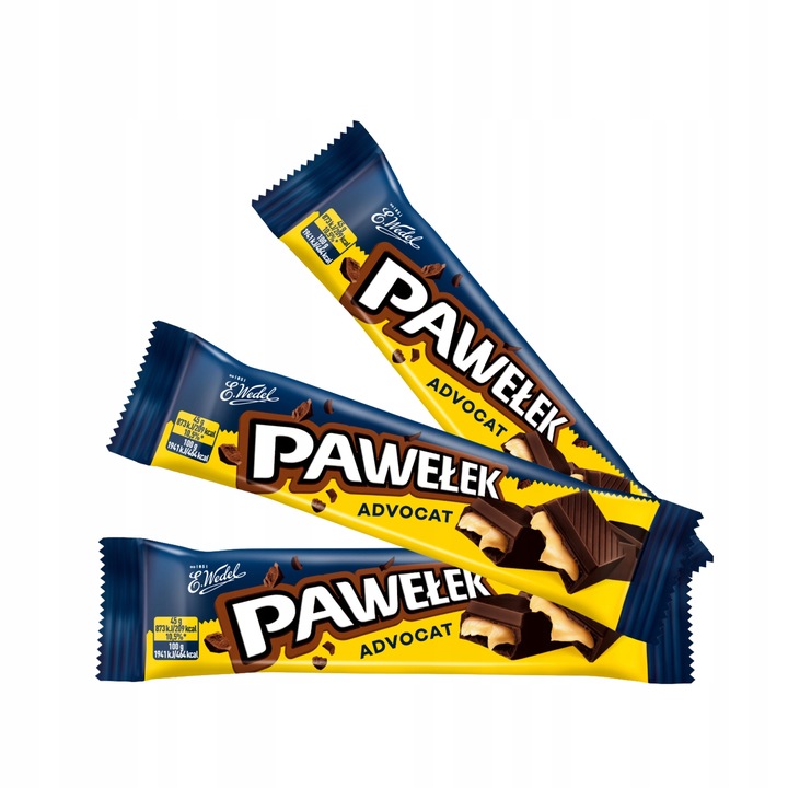 Baton Wedel Pawełek Advocat Czekolada Deserowa Adwokat 45 g x 24szt