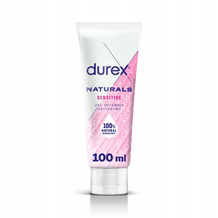 Durex Naturals Sensitive Delikatny Żel Intymny 100 ml Nawilżający z