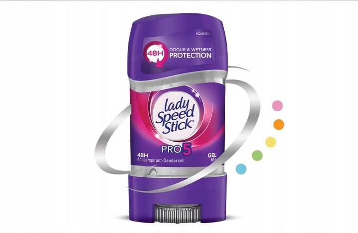 Lady Speed Stick Pro 5 in 1 Antyperspirant w żelu 3 sztuki