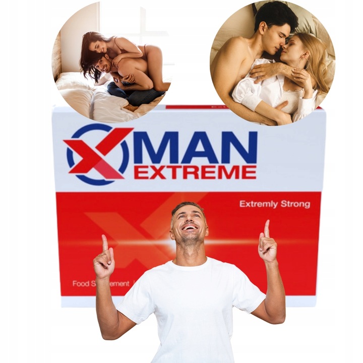 MAN-EXTREME Tabletki na potencje erekcje wzwód WIGOR PRZEZ CAŁĄ NOC!!