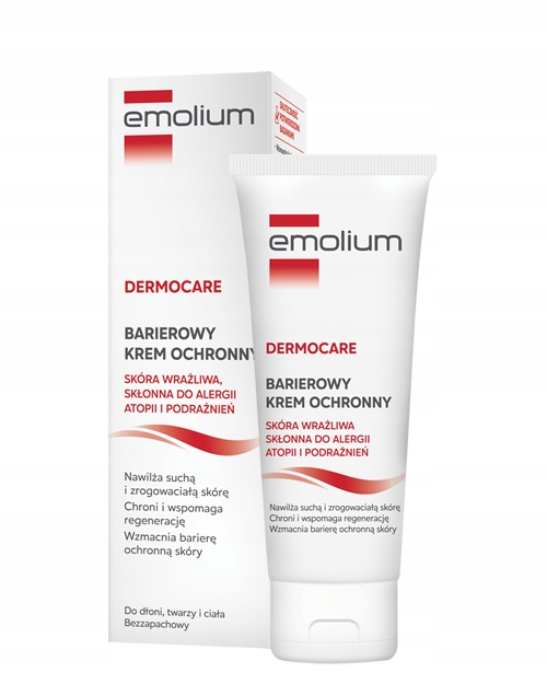 EMOLIUM DERMOCARE Barierowy Krem Ochronny Skóra Wrażliwa - 75ml