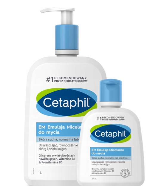 Cetaphil EM do mycia Emulsja micelarna 1250 ml