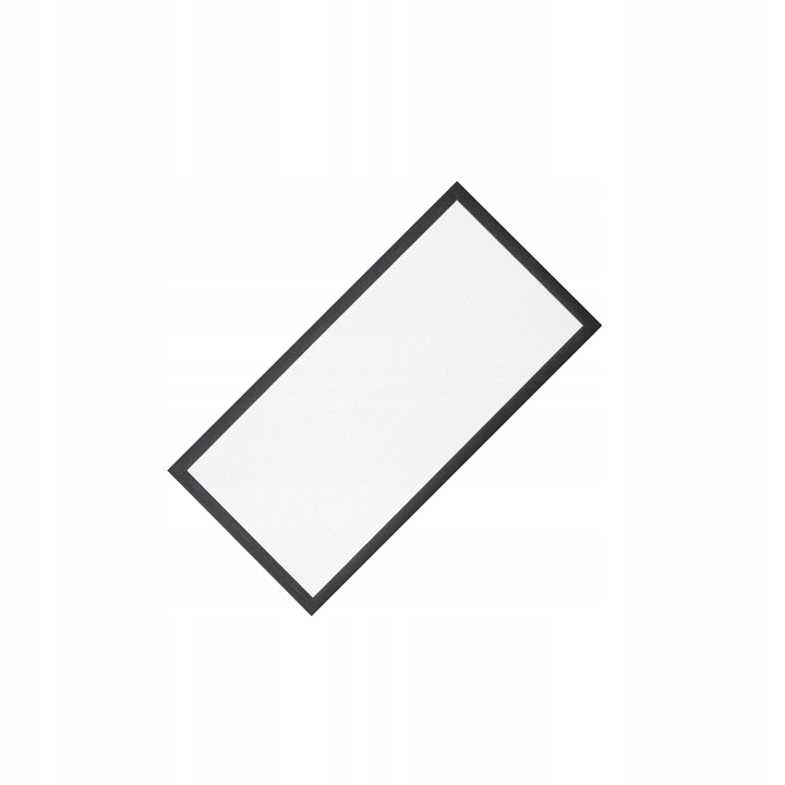 PANEL plafon LED OPRAWA 60x30cm 36W NATYNKOWY sufitowy CZARNY CCD