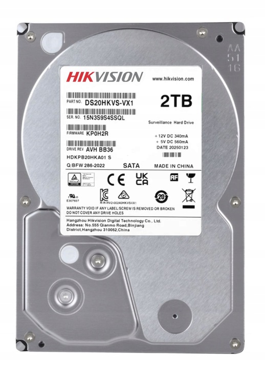 Rejestrator IP 8-kanałowy do 8Mpx PoE NVR-108MH-C/8P + DYSK 2TB