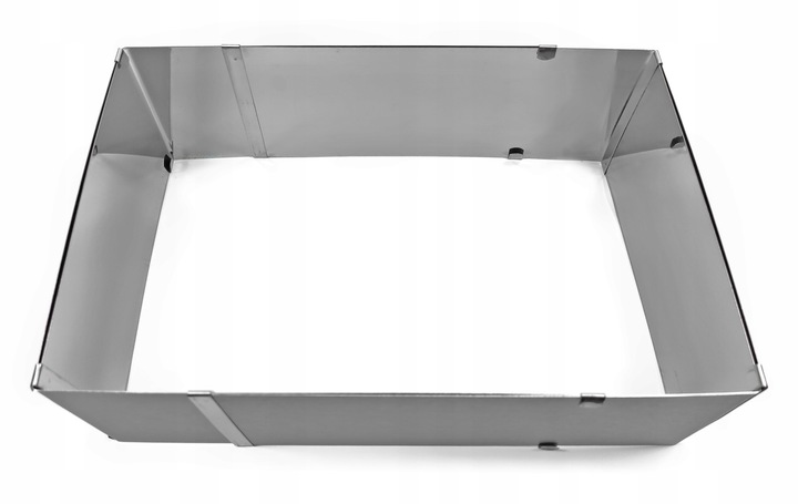 Forma Regulowana Prostokątna Rant Do Tortu 15cm